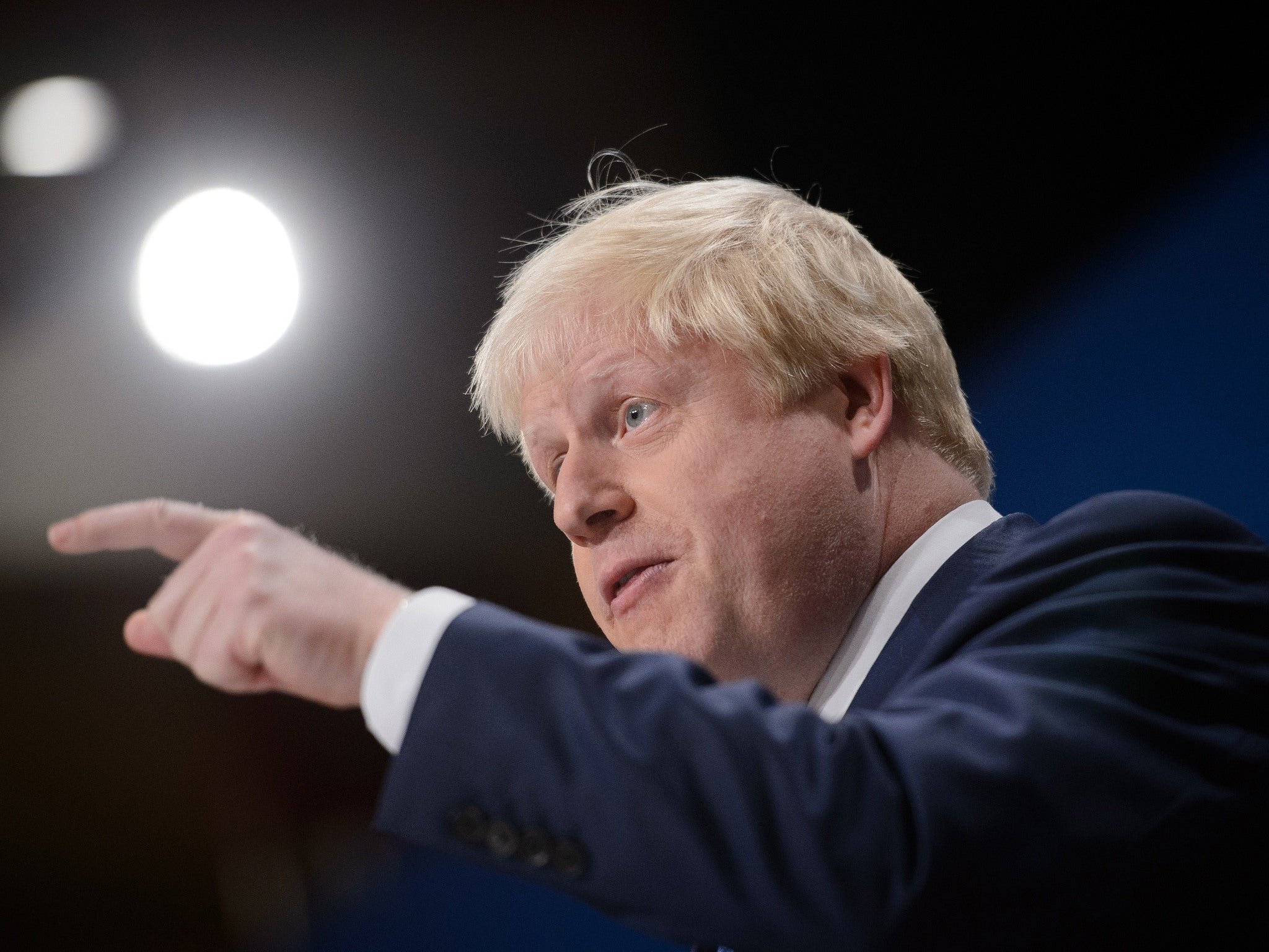 Boris hit out the Home Secretary's decision