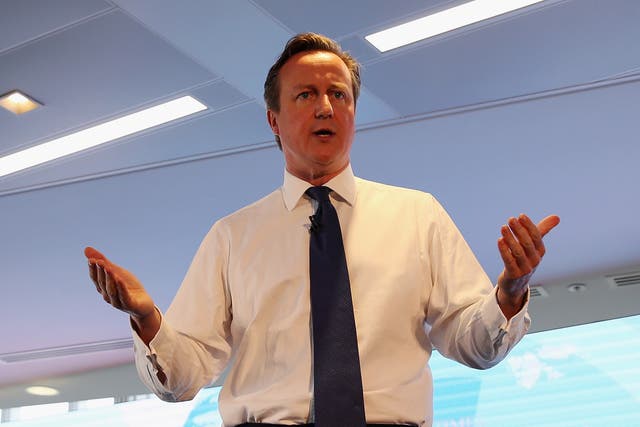 Cameron said the Government will be increasing efforts to tackle 'extremism'