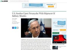 The Onion accidentally breaks story about US offering arms to Iran
