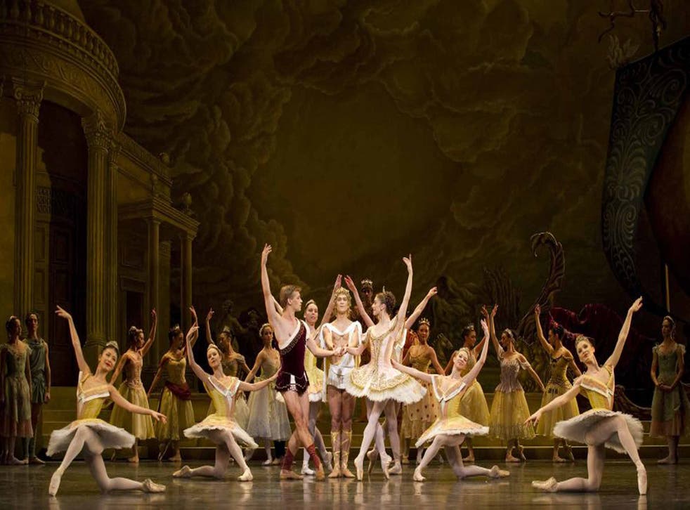 The Royal Ballet performs Frederick Ashton's 'Sylvia' at the Royal Opera House