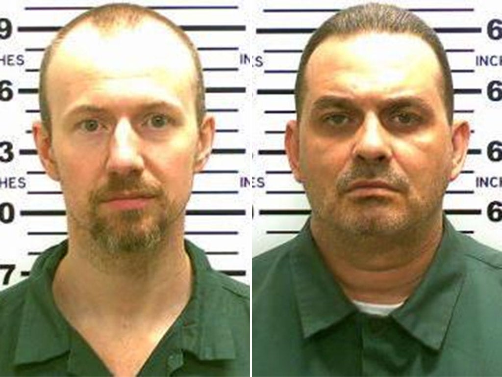 Inmates: David Sweat and Richard Matt