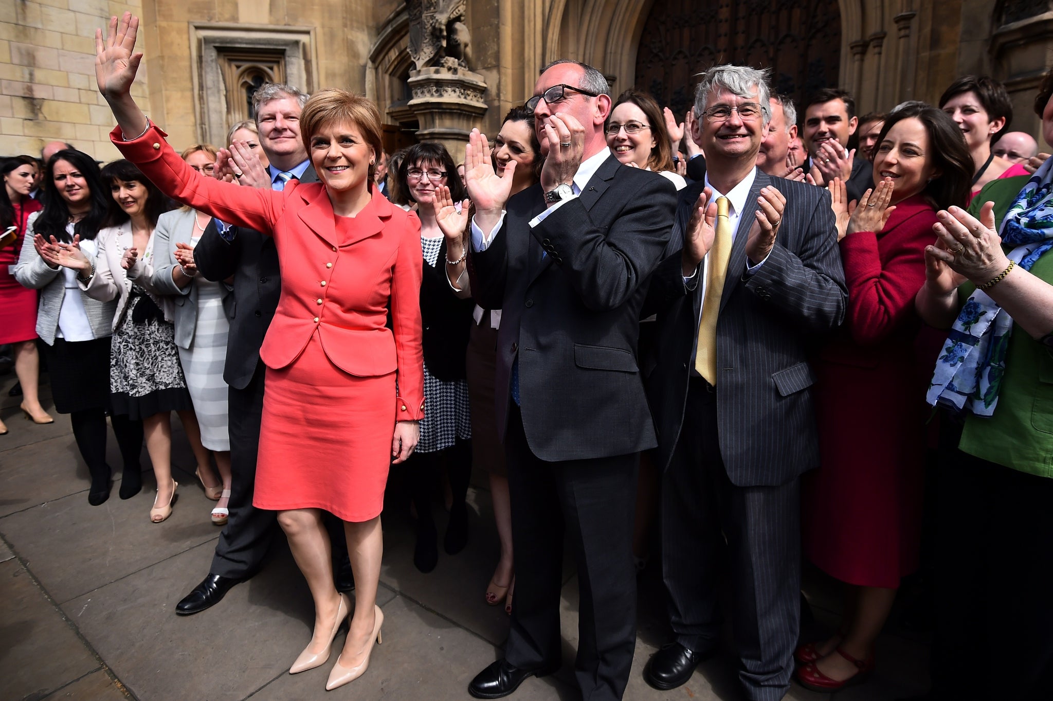 The SNP see themselves as the 'official opposition' of the government