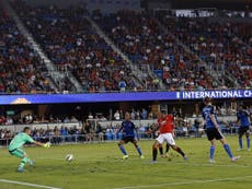 Report: Manchester United 3 San Jose Earthquakes 1
