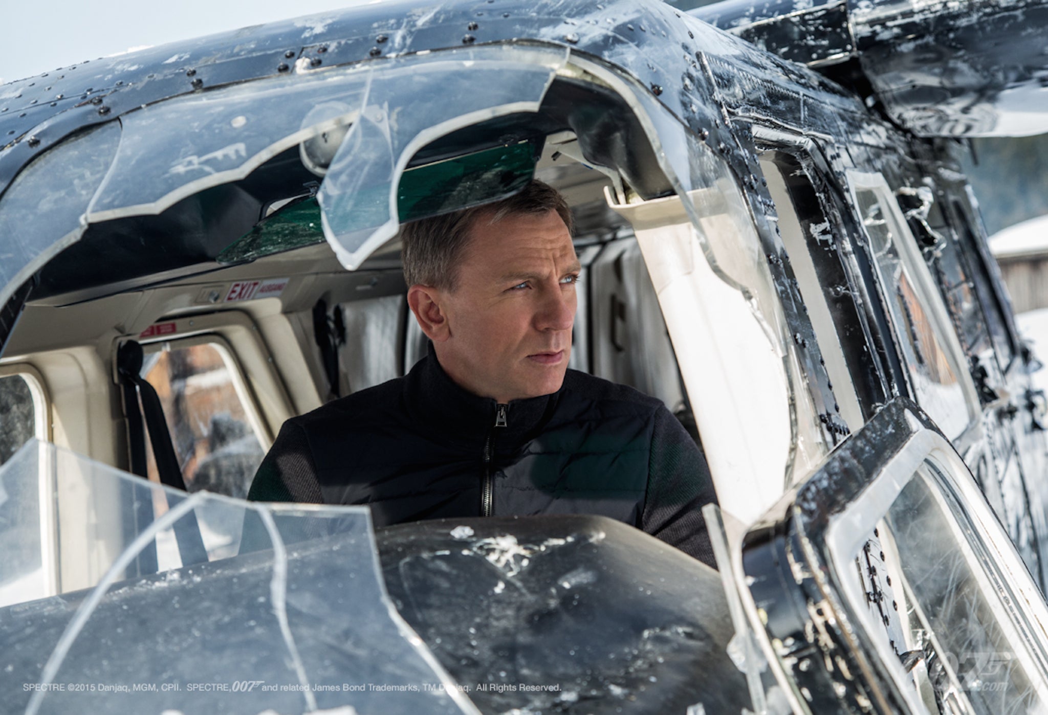 Daniel Craig reprises his role as James Bond for the fourth time in Spectre