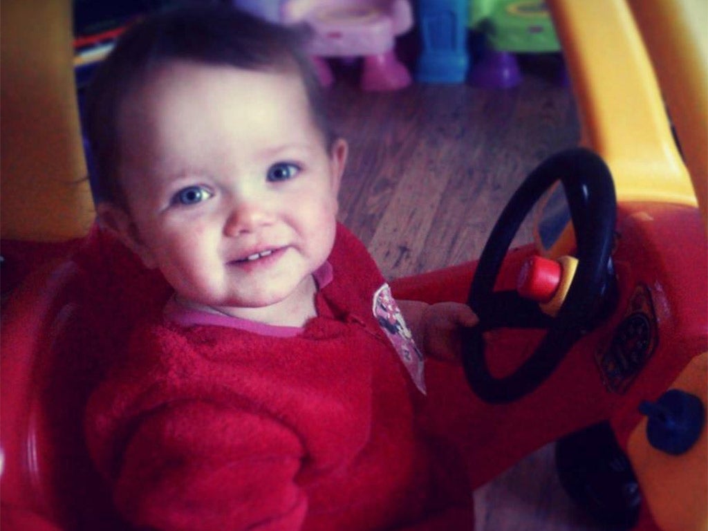 Poppi Worthington was found with serious injuries at her home