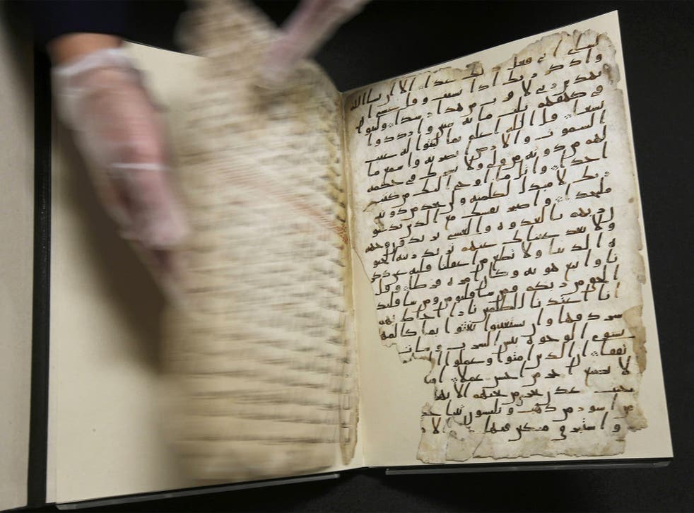 The University of Birmingham says parts of a Koran manuscript in its library are from one of the oldest copies of the Islamic text in the world 