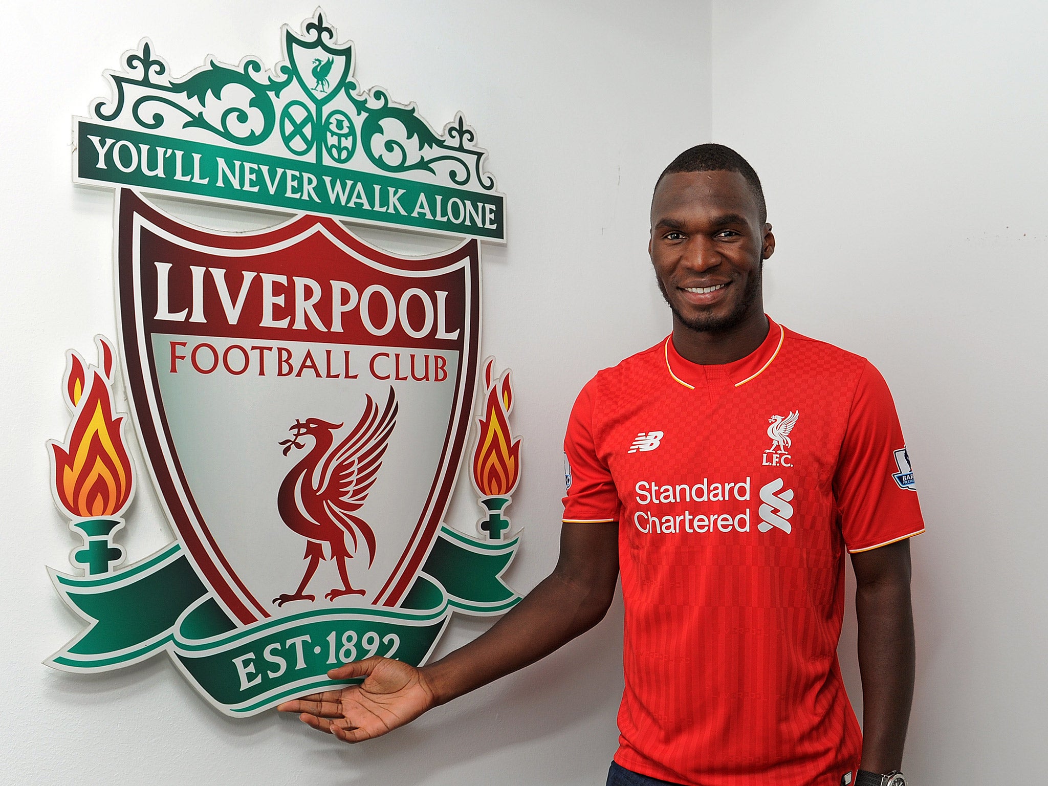 Christian Benteke has completed his £32.5m move