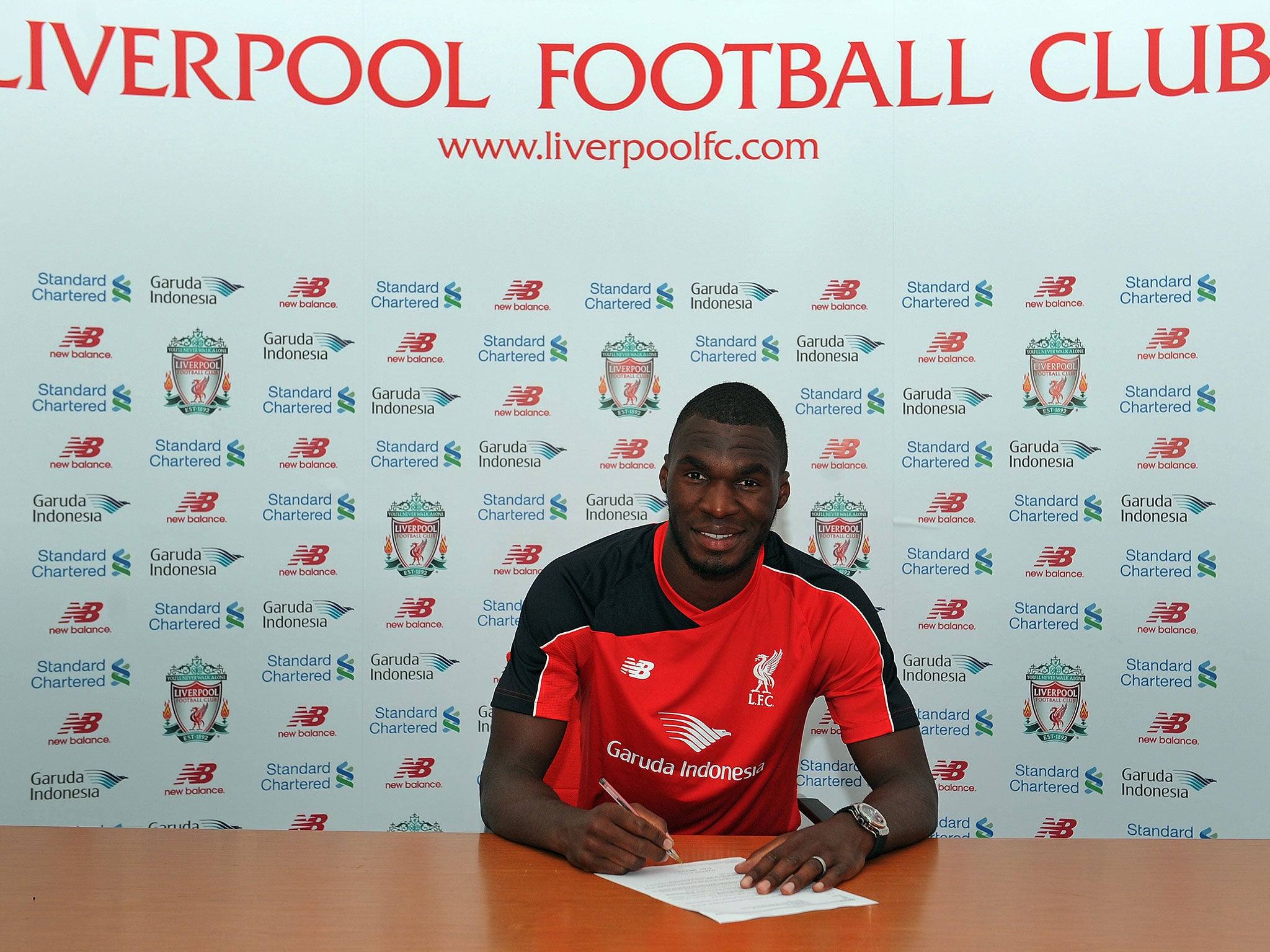New Liverpool signing Benteke