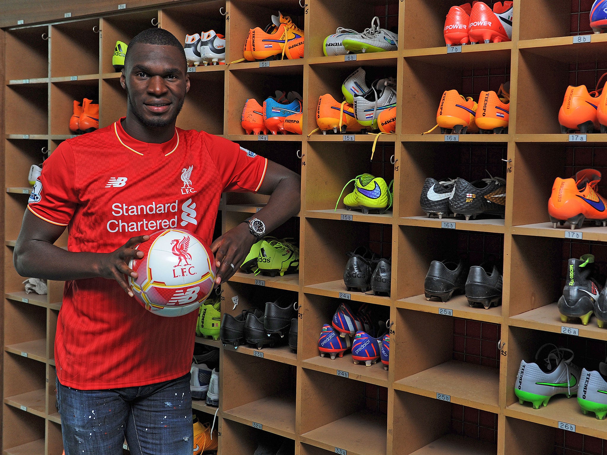 Benteke has joined Liverpool in a £32.5m deal