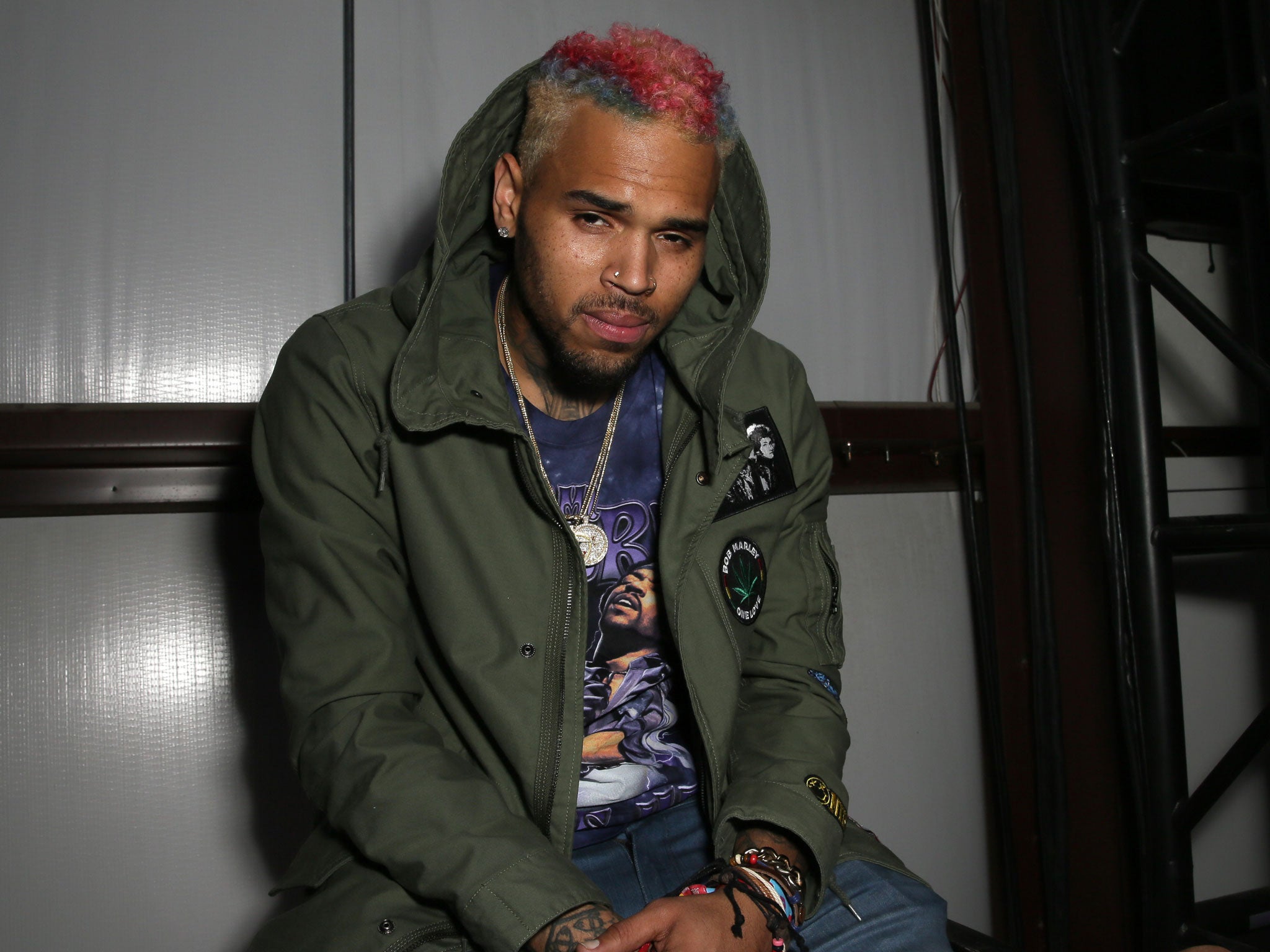 Chris Brown was prevented from leaving the Philippines