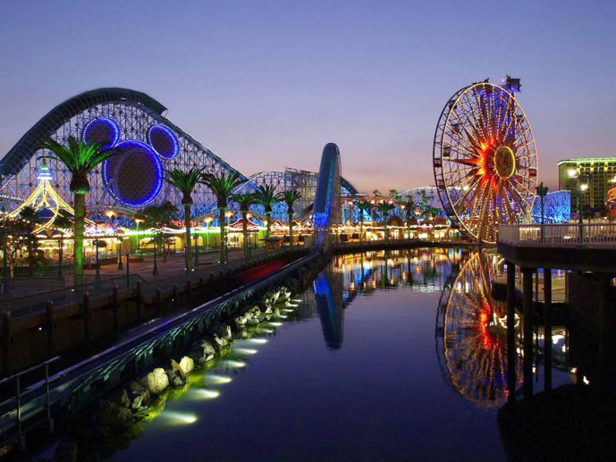 Disneyland pier