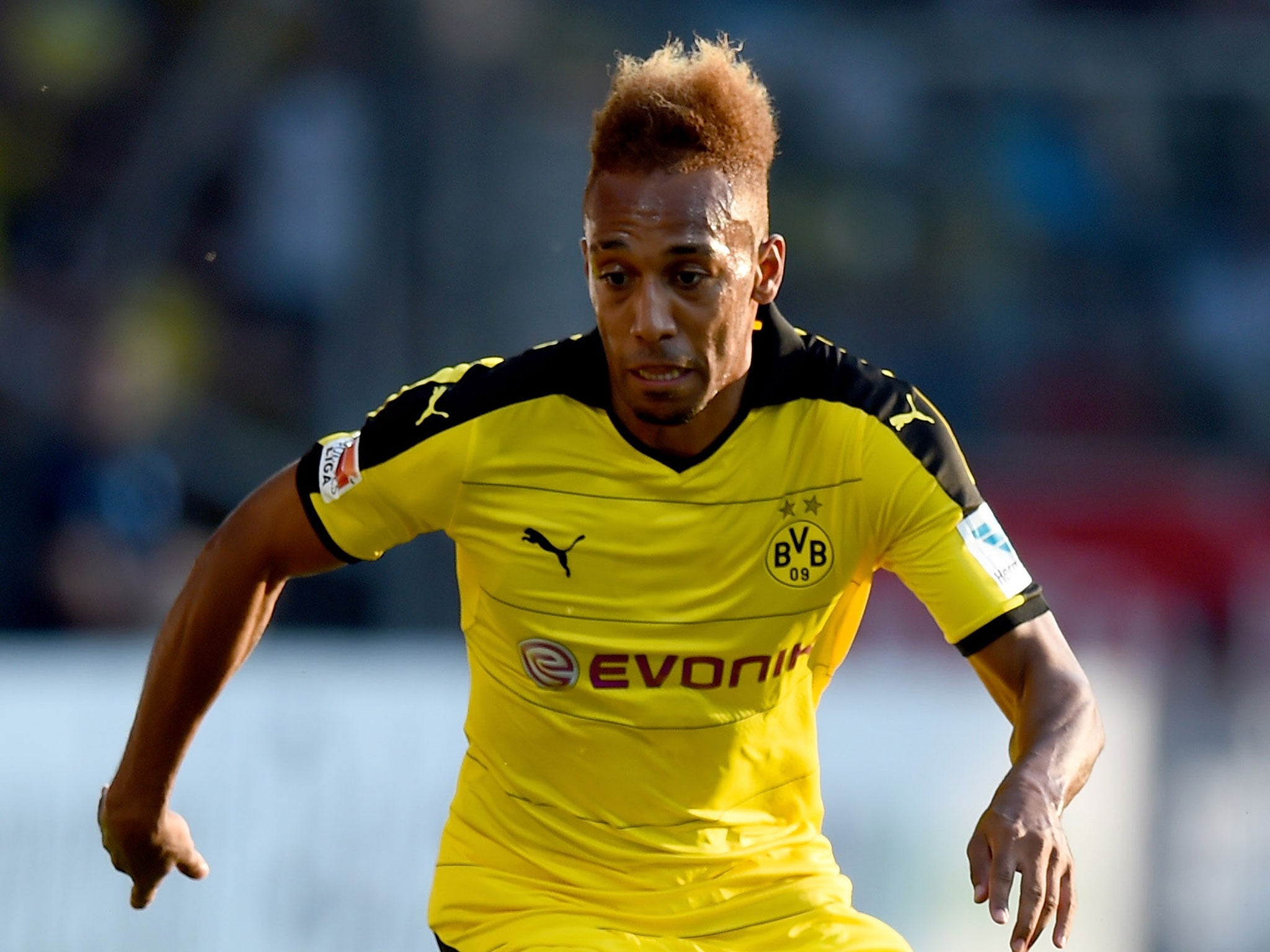 Arsenal are believed to have had a £28.7m bid for Aubameyang rejected