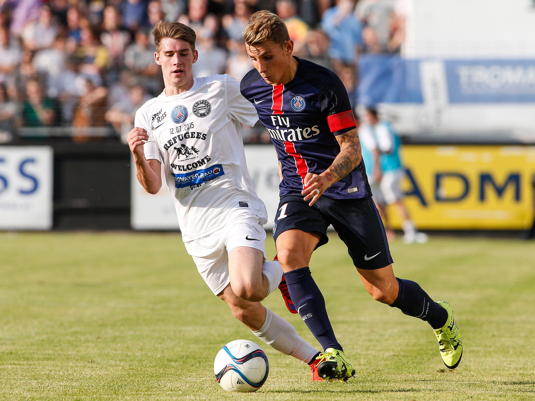 Lucas Digne has asked to leave Paris Saint-Germain