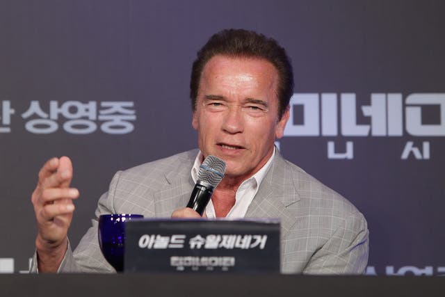 The journalist’s interest was no doubt piqued by the fact Schwarzenegger will be overtaking Trump’s previous role as host on the Celebrity Apprentice