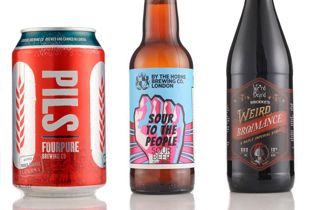 Three to try: Fourpure, Pils; By The Horns, Sour To The People; Weird Beard, Weird Brodmance