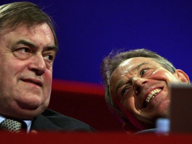 <p>Tony Blair and John Prescott had a decade-long double-act</p>