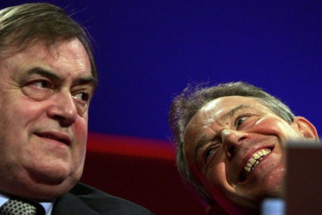 <p>Tony Blair and John Prescott had a decade-long double-act</p>