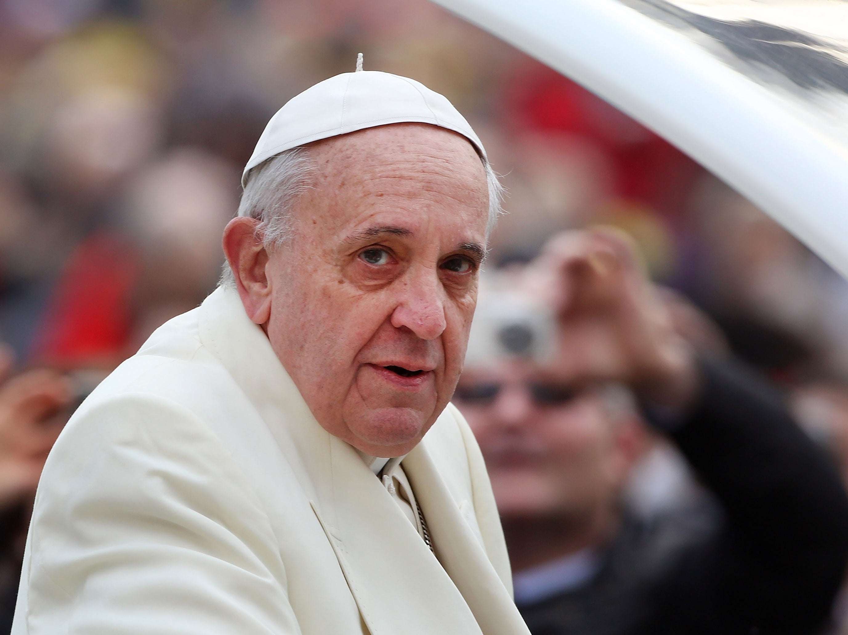 Pope Francis' approval ratings in the USA have plummeted in the last year