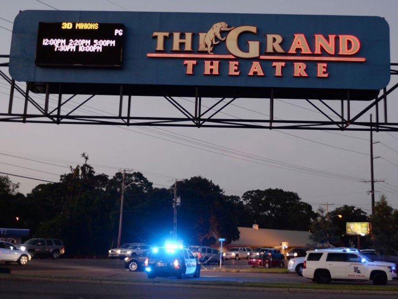 The shooting was at The Grand Theatre cinema in Lafayette