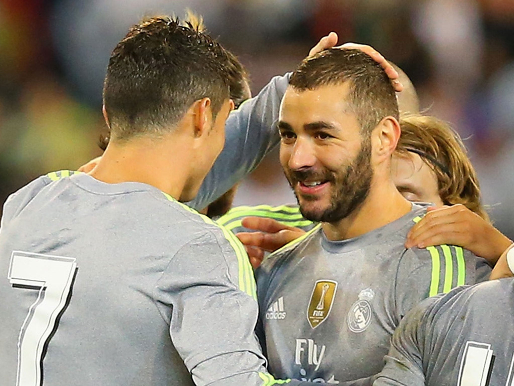 Karim Benzema during Real Madrid's pre-season win over Manchester City