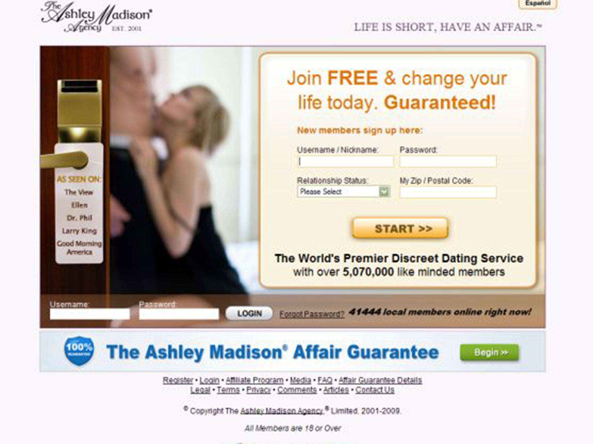 ashleymadison married dating site