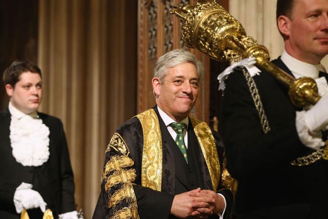 Nearly half of the public agree that Commons Speaker John Bercow was right to block Mr Trump from speaking in Parliament