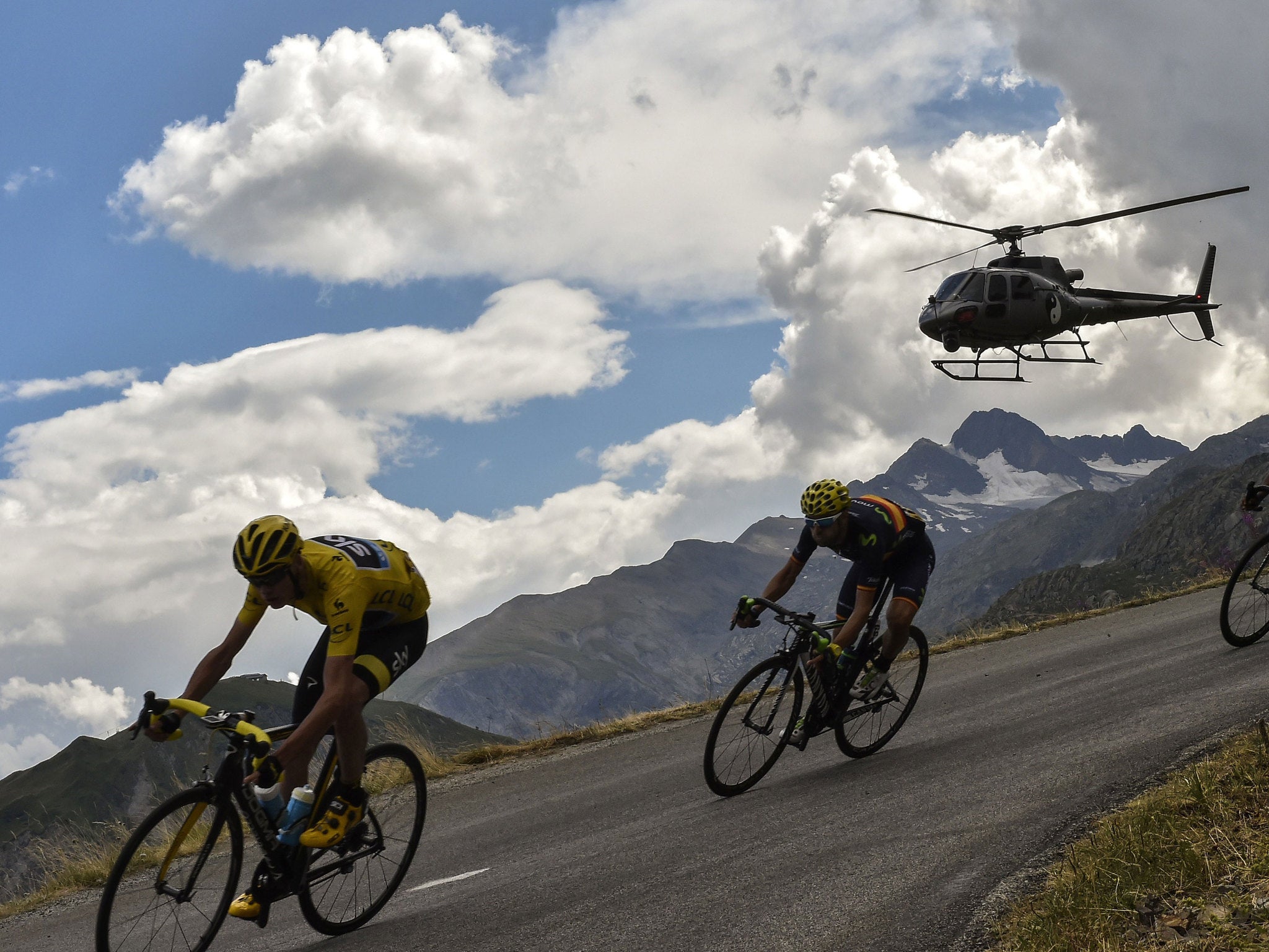 Froome rides Stage 19 of the Tour de France