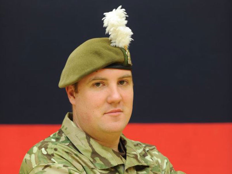 LCpl Michael Campell died in Birmingham Hospital on Thursday