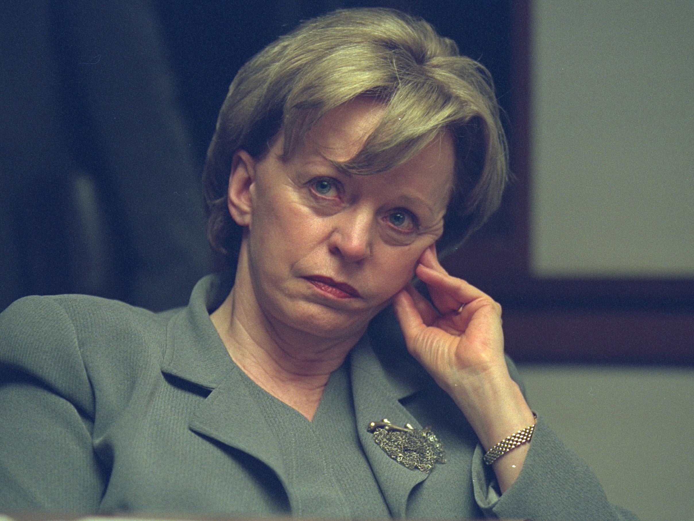Lynne Cheney was brought to the Emergency Operations Centre for security reasons