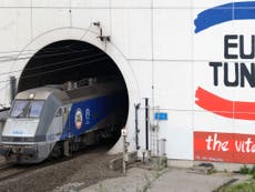 Syrian refugee electrocuted on Eurotunnel train