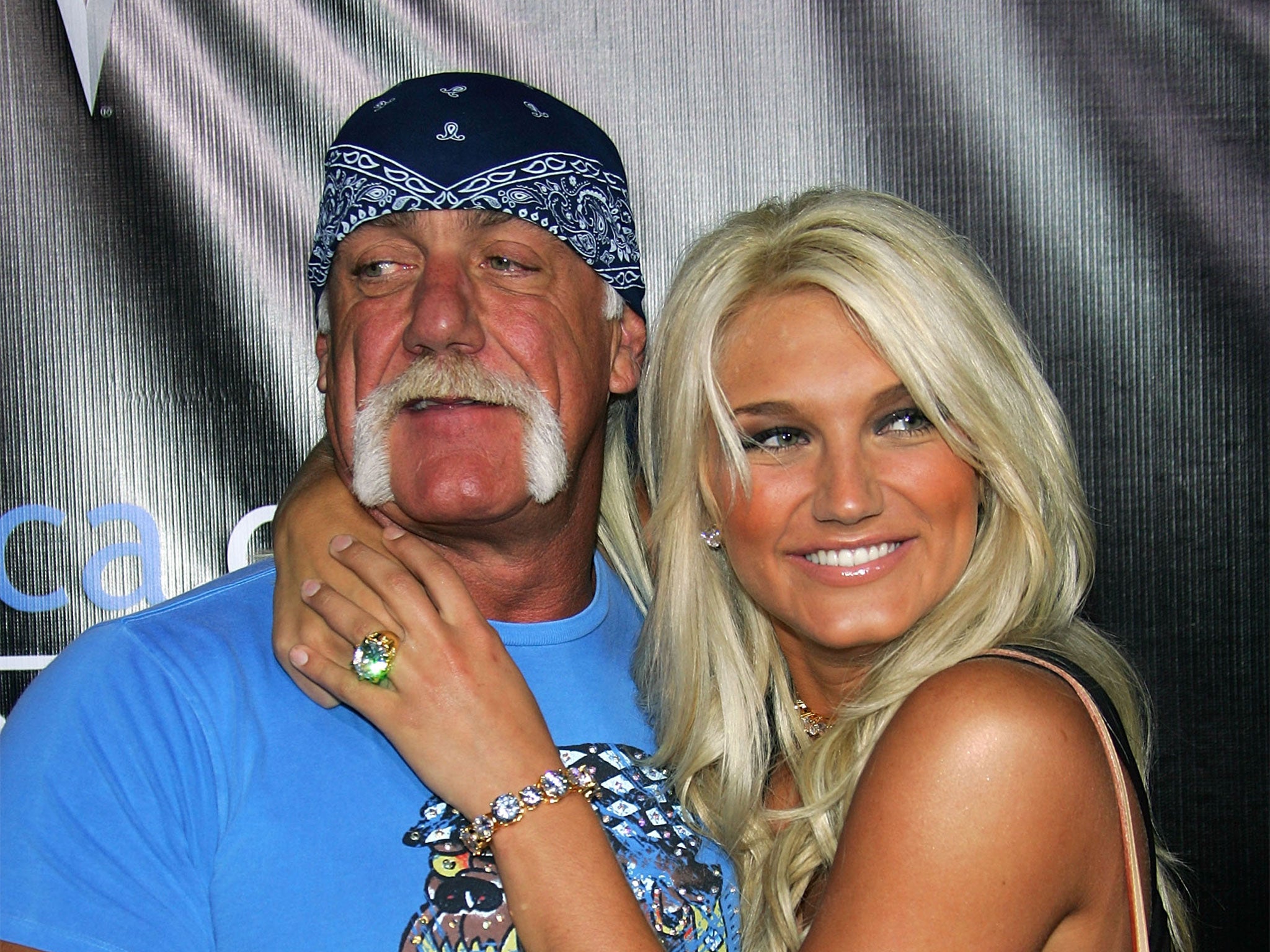 Hulk Hogan with his daughter Brooke