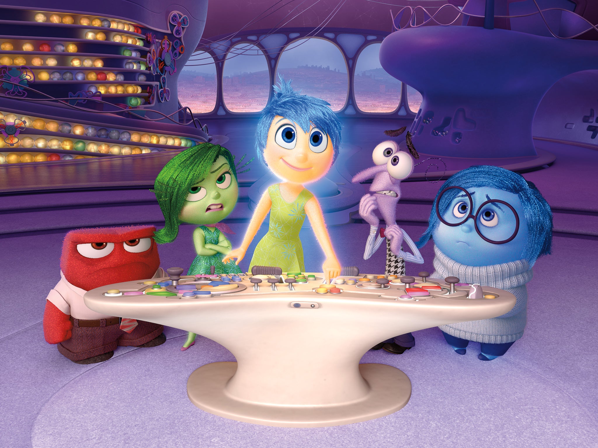 Labour's leadership contest is the battle of emotions going on in Riley's troubled head in the new Pixar film Inside Out, with each vying for control