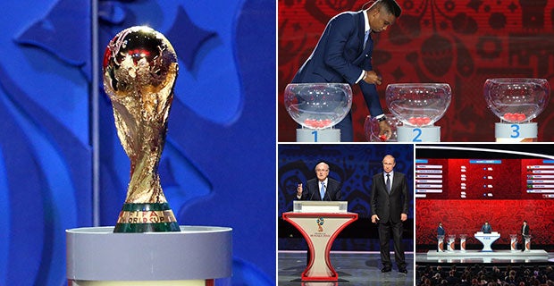 The draw for the World Cup 2018 qualifying draw