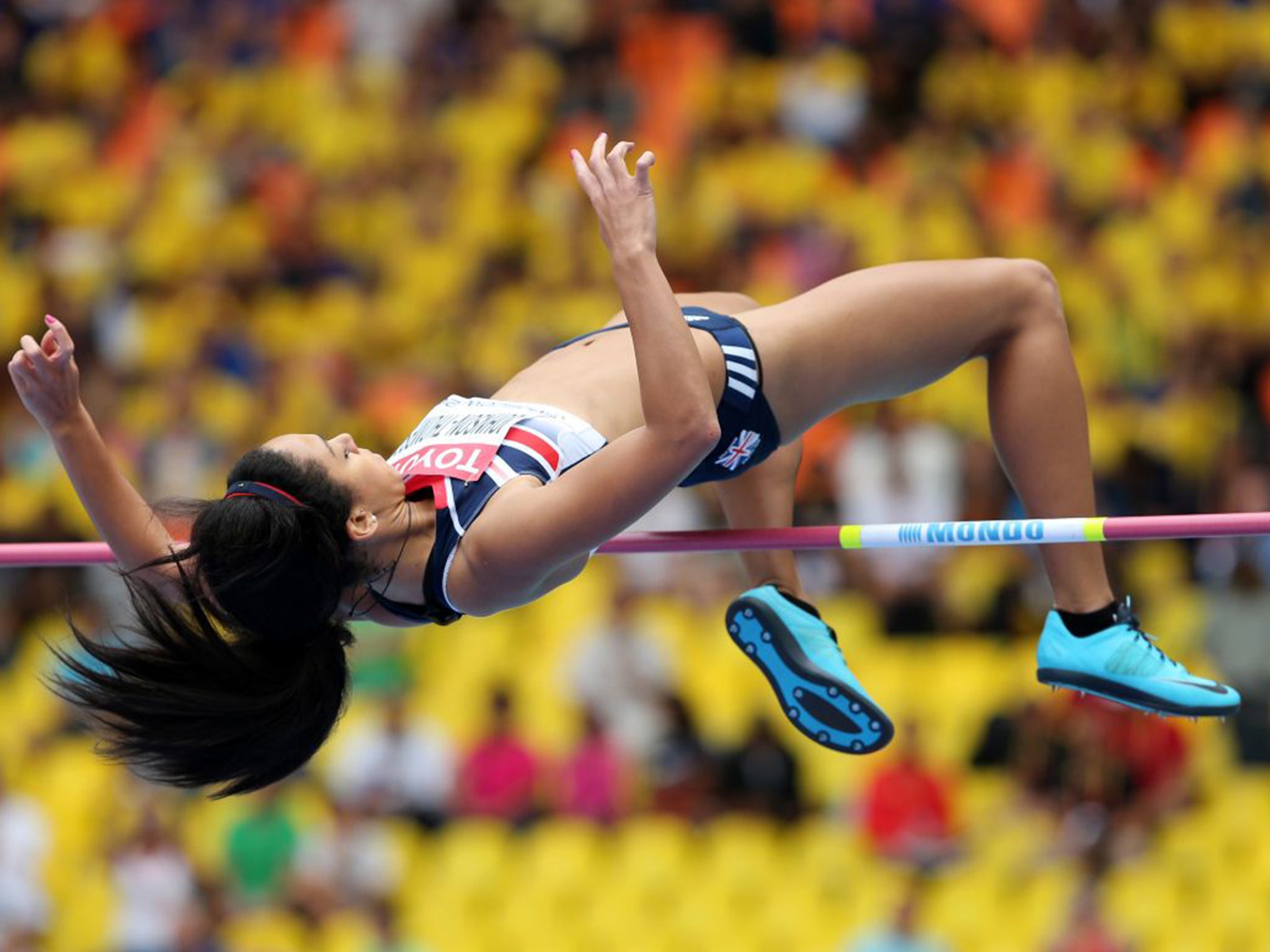Heptathlete Katarina Johnson-Thompson finished 15th at the London Olympics in 2012
