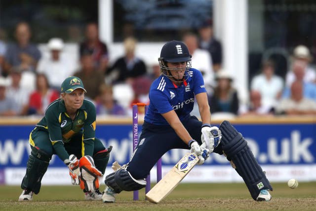 Blade runner: Natalie Sciver scores 66 in the first ODI against Australia 
