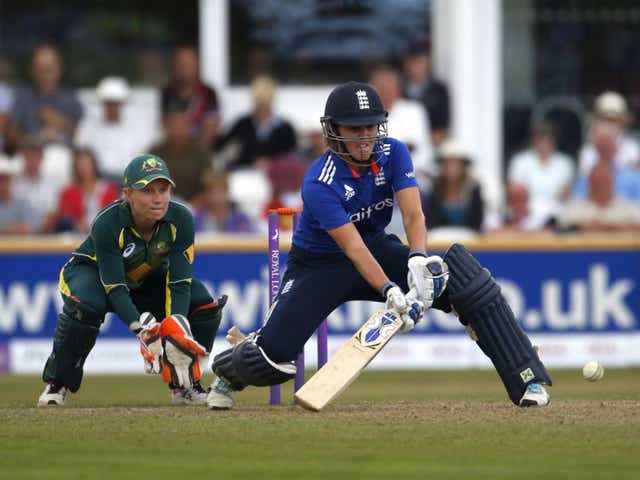 Blade runner: Natalie Sciver scores 66 in the first ODI against Australia 