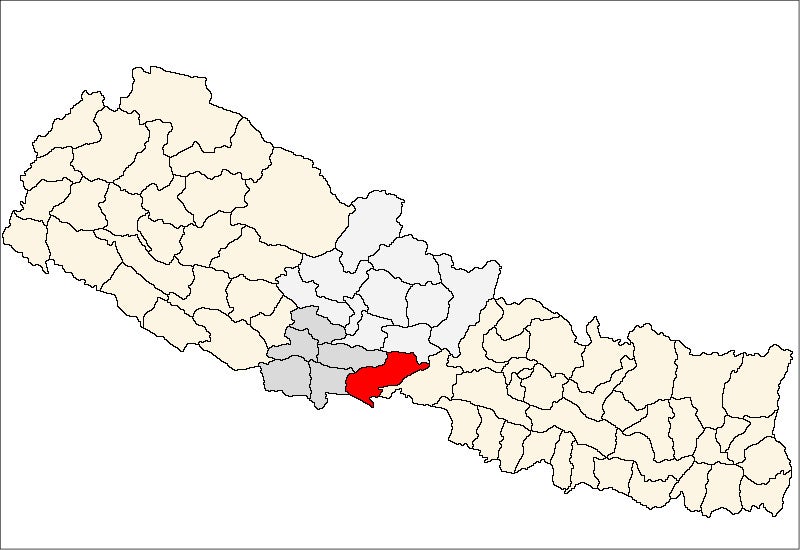 The Nawalparasi district, where the alleged murder took place, borders India to the south.