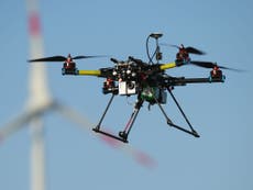 Drone used to drop drugs inside prison yard