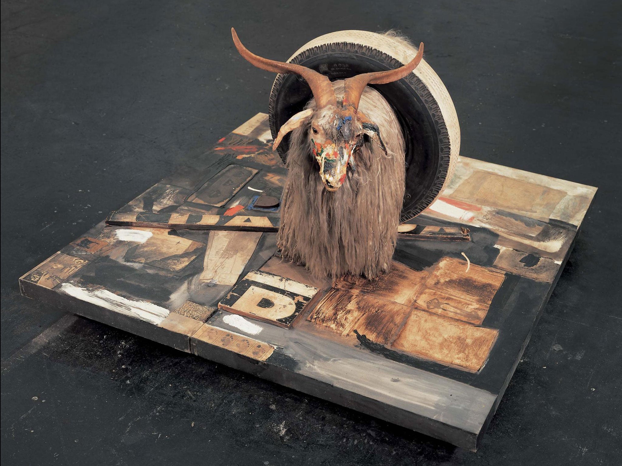 ‘Monogram’ forms part of the Robert Rauschenberg exhibition, opening in December 2015