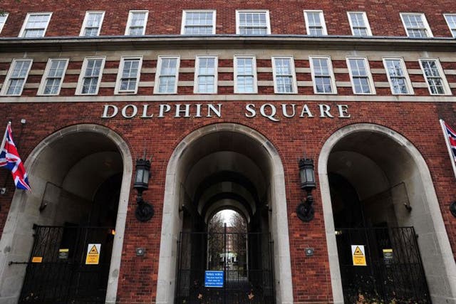 Dolphin Square where Lord Sewel allegedly took drugs with prostitutes 