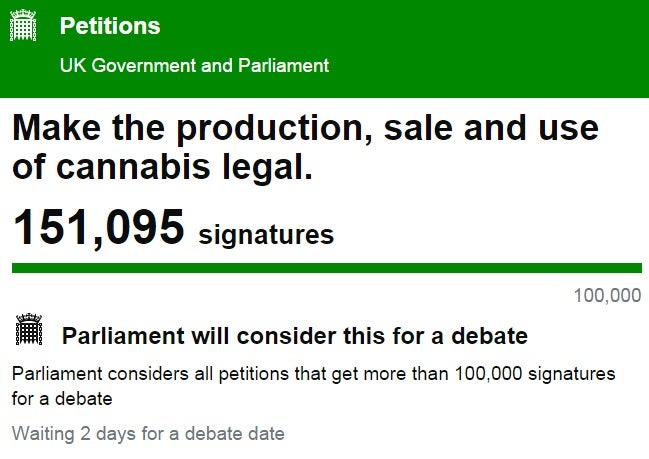 The petition on the morning of 27 July 2015