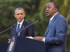 Kenyan President clashes with President Obama