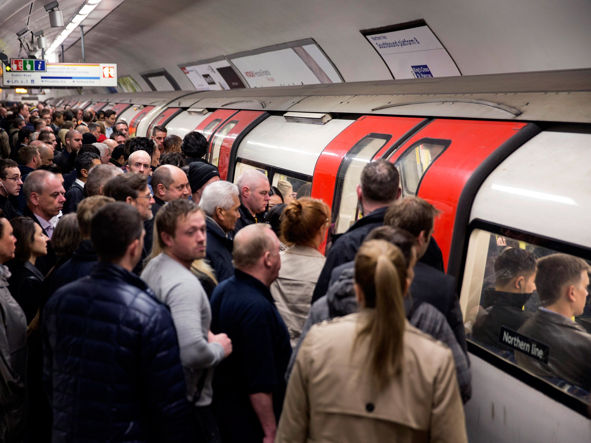 Londoners are wasting 1.9 million hours each month waiting for late Tube trains