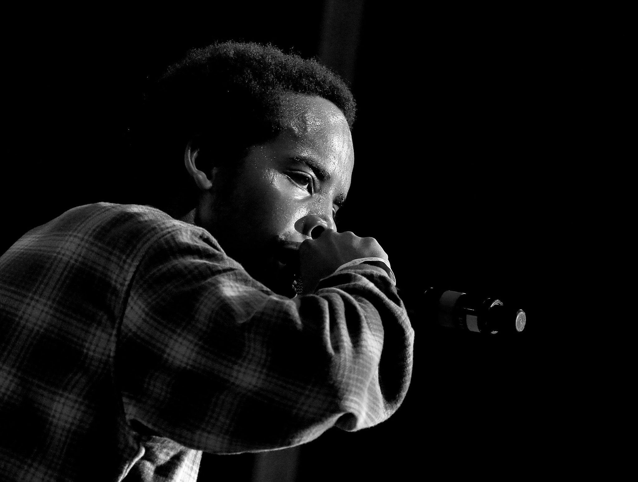 Earl Sweatshirt performs onstage during the PANDORA Discovery Den SXSW on March 19, 2015 in Austin, Texas