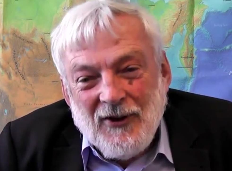 Professor Peter Wadhams, professor of ocean sciences at the University of Cambridge