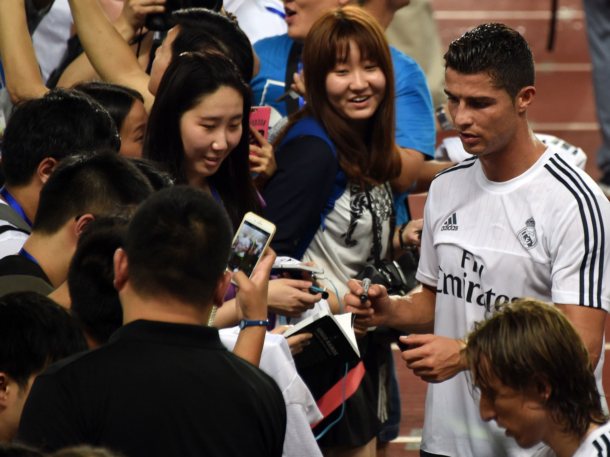 Cristiano Ronaldo in China