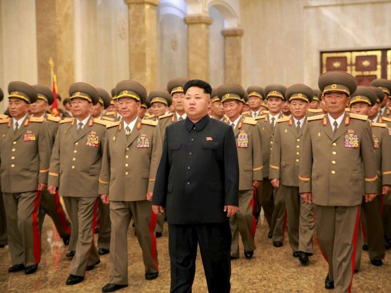 North Korean leader Kim Jong Un visits the Kumsusan Palace to mark the 62nd anniversary of the end of the Korean War