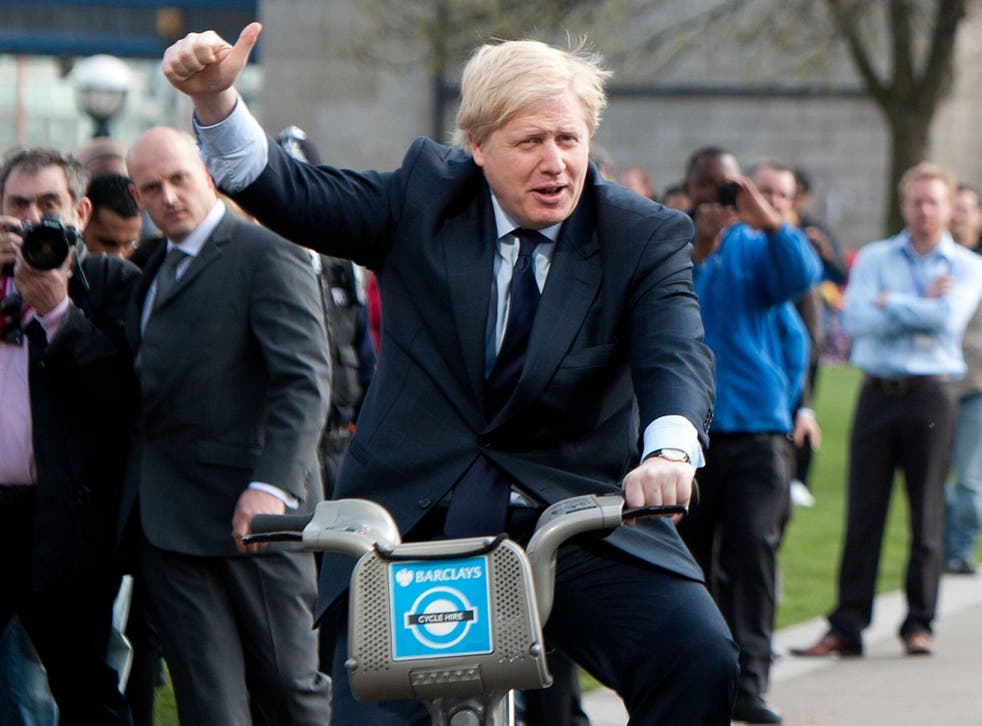 Boris Johnson unwittingly broke the law when giving his wife a lift on his bike