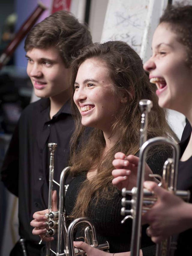 Bold as brass: NYO horn players 