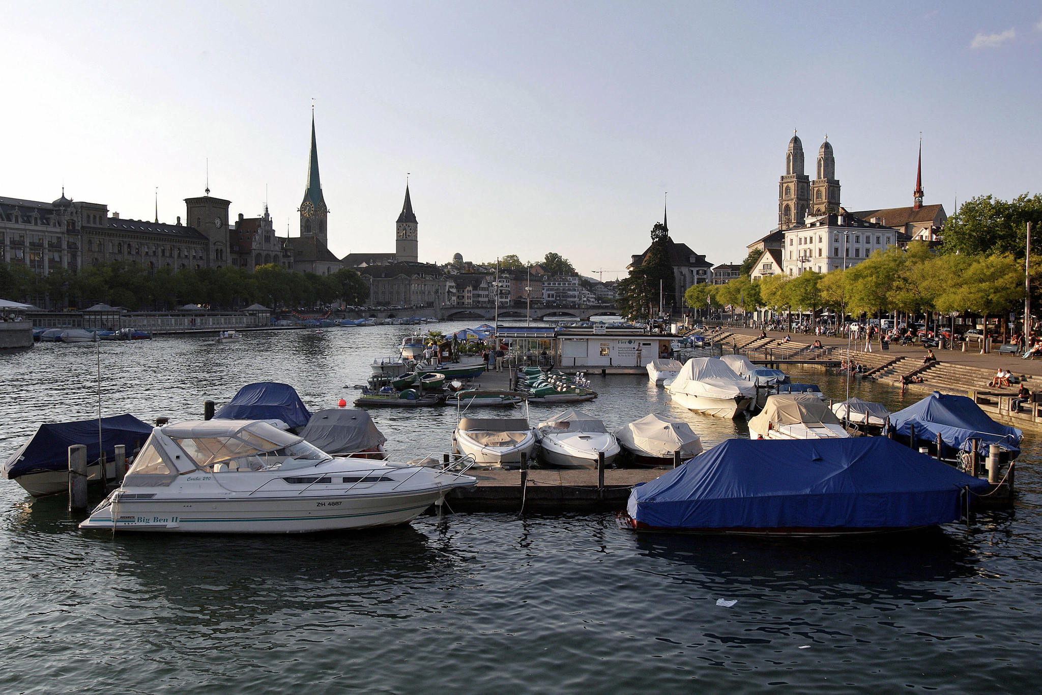 Switzerland's largest city, Zurich, takes the number two spot